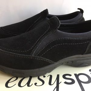 Easy Spirit 6.5 Black Suede Walking Shoes